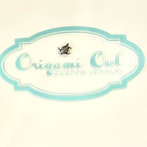 Origami Owl Silver Turtle Necklace Bracelet Charm